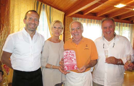 da sinistra: Gianni Meloni, Marinella Argentieri, Bruno Meloni e Danilo Moresco da sinistra: Gianni Meloni, Marinella Argentieri, Bruno Meloni e Danilo Moresco