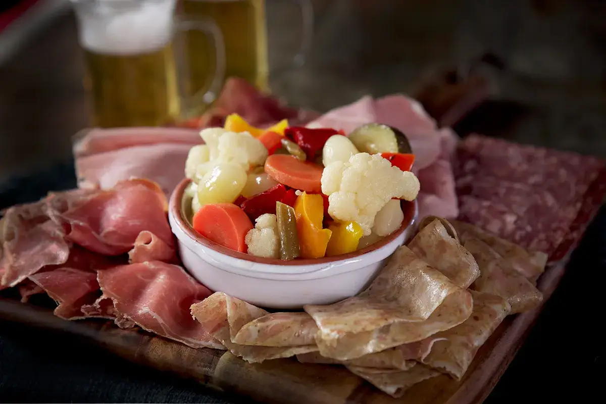 Giardiniera a pezzettoni ai sapori d&rsquo;autunno Giardiniera a pezzettoni