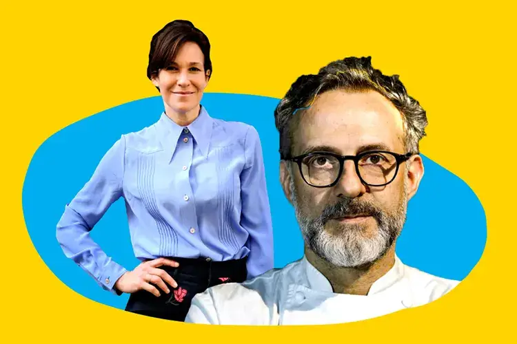 Lara Gilmore e Massimo Bottura Bottura e Gilmore, nuovo progetto per un pranzo come in famiglia