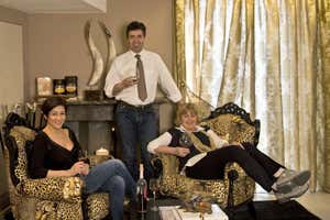 da sinistra Lella, Mauro e Chicca Giordano