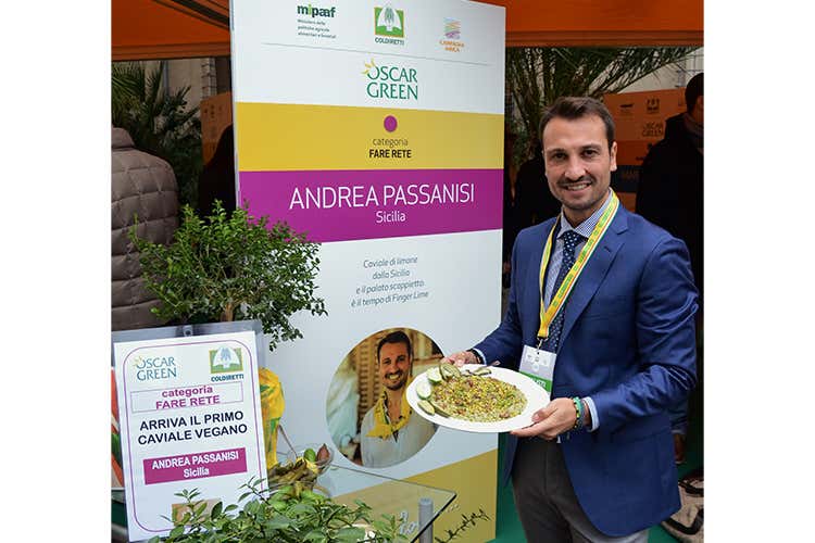 Giovani agricoltori sfidano crisi caviale vegano vestiti arance