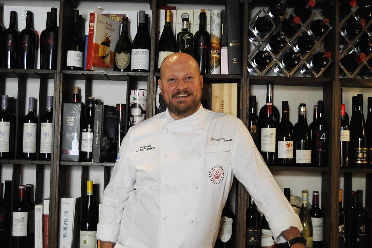 Giovanni Cappelli La cucina romana con quel tocco in più a Le Tamerici