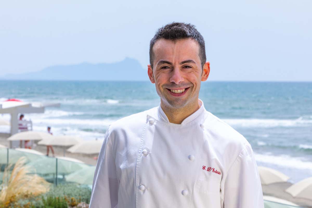 Giovanni D'Ecclesiis del Ristorante Vistamare Cena stellata a otto mani al Vistamare di Latina