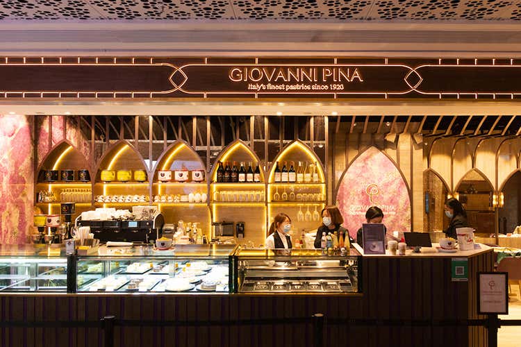 Giovanni Pina ad Hong Kong - Caffè Milani e i dolci Giovanni Pina al K11 Musea di Hong Kong Giovanni Pina ad Hong Kong - Caffè Milani e i dolci Giovanni Pina al K11 Musea di Hong Kong
