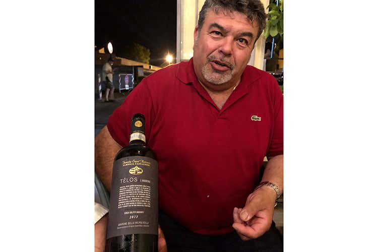 Tiziano Castagnedi e il Télos Amarone 2013 (Giri di Vite La filosofia di Tenuta Sant'Antonio)