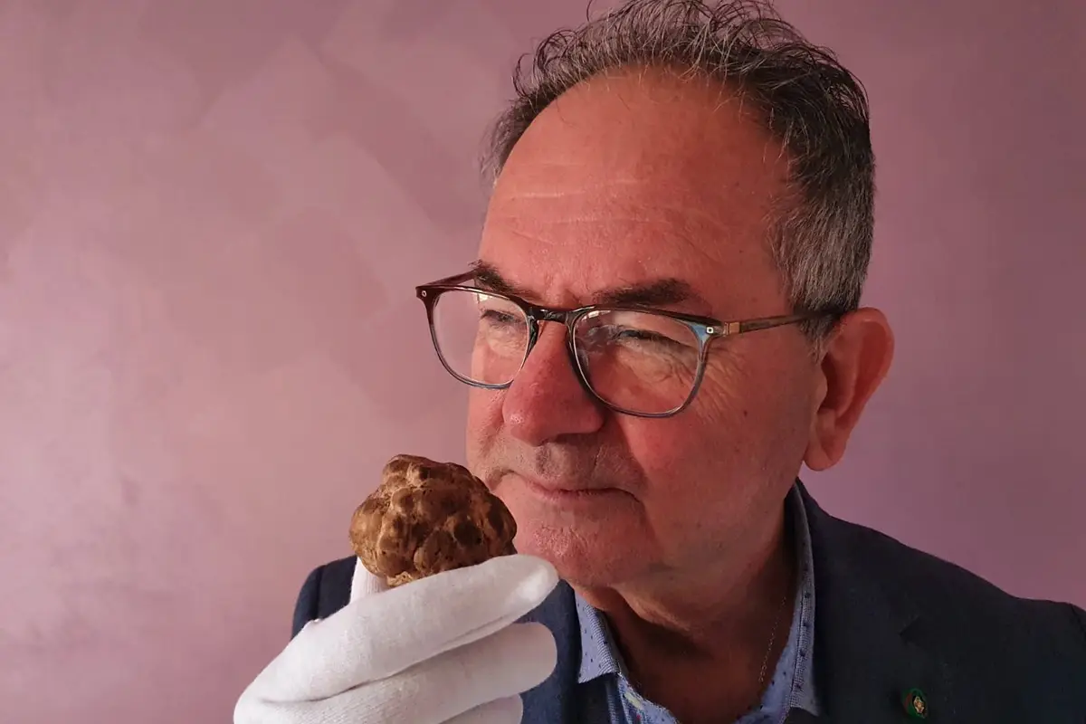Intervista a Giuseppe Cristini: nel 2026 il tartufo si racconta in guanti bianchi