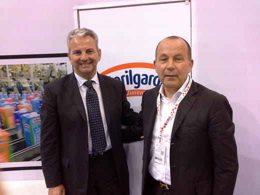 da sinistra: Giuseppe Ferrarini e Fernando Sarzi