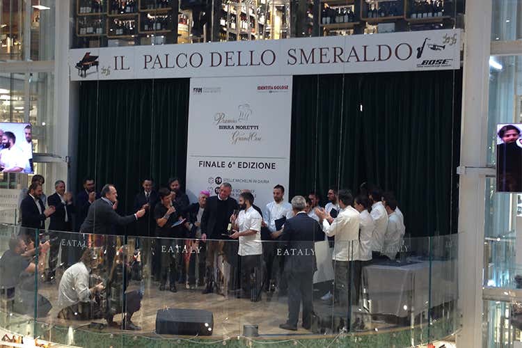 Giuseppe Lo Iudice il vincitore del Premio Birra Moretti Grand Cru