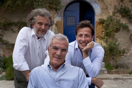 da sinistra: Giuseppe, Lucio e Alberto Tasca d'Almerita da sinistra: Giuseppe, Lucio e Alberto Tasca d'Almerita