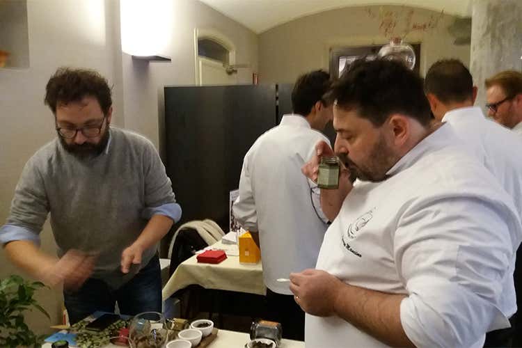 Giuseppe Mancino: «La mia cucina Un mix di territori che parte dal prodotto» Giuseppe Mancino: «La mia cucina Un mix di territori che parte dal prodotto»