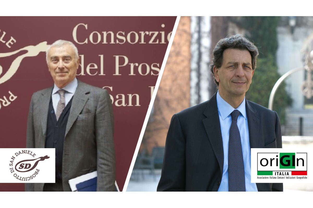 Giuseppe Villani e Cesare Baldrighi Il Consorzio del Prosciutto San Daniele entra in Origin Italia Giuseppe Villani e Cesare Baldrighi Il Consorzio del Prosciutto San Daniele entra in Origin Italia