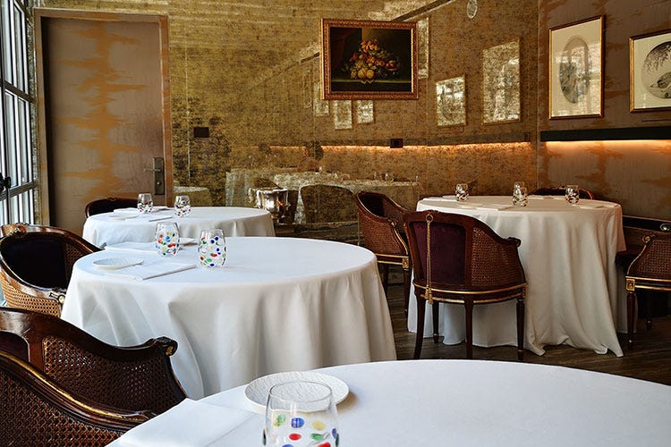 L'interno del ristorante (Glam, non il solito ristorante Il tocco di Bartolini a Venezia)