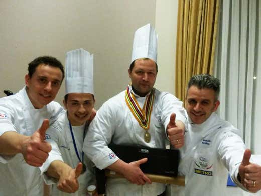 da sinistra: Lorenzo Alessio, Cristian Spagnoli, Salvatore Canargiu e Pierluca Ardito da sinistra: Lorenzo Alessio, Cristian Spagnoli, Salvatore Canargiu e Pierluca Ardito