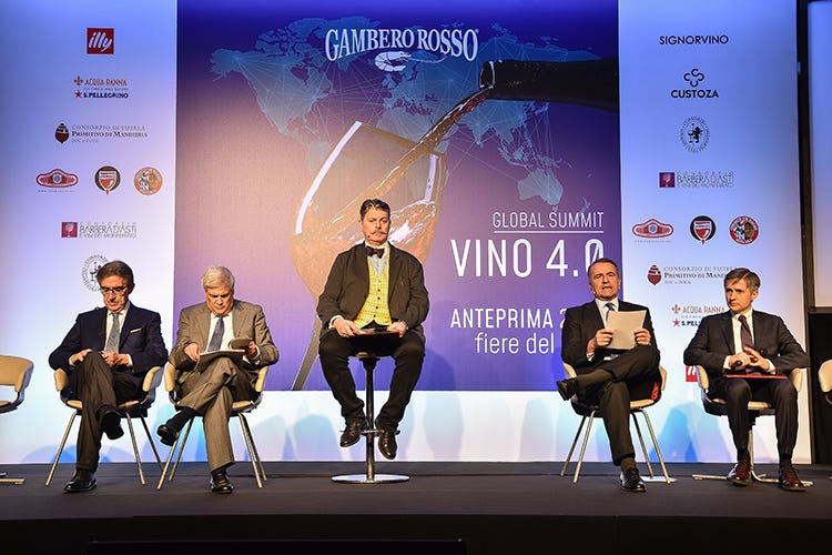 Il valore del vino italiano è di 4,6 miliardi (Global Summit Vino 4.0 Il bilancio del Gambero sul settore)
