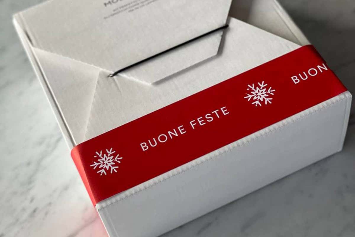 Il kit gnocchi contiene anche una salsa ai datterini realizzata da Luca Marchini Molino Pasini celebra un Natale d&rsquo;autore