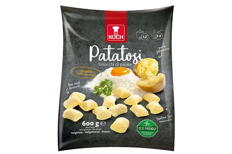 Congelati e confezionati, possono essere gustati comodamente a casa in ogni momento - Gli Gnocchi patatosi di Koch Ricetta originale, facili da preparare Congelati e confezionati, possono essere gustati comodamente a casa in ogni momento - Gli Gnocchi patatosi di Koch Ricetta originale, facili da preparare