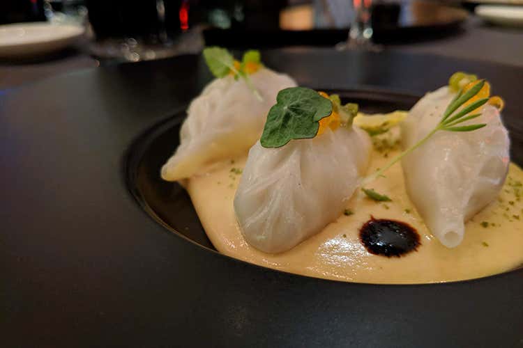 Dim sum di black cod (Gong, non la solita cucina orientale Qui la qualità è un mix di influenze)