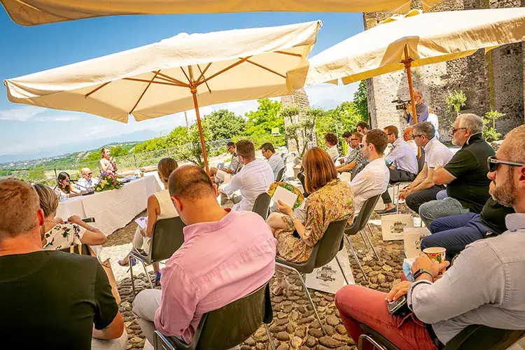La conferenza di Goodmorning Paper al Castello Scaligero di Valeggio sul Mincio