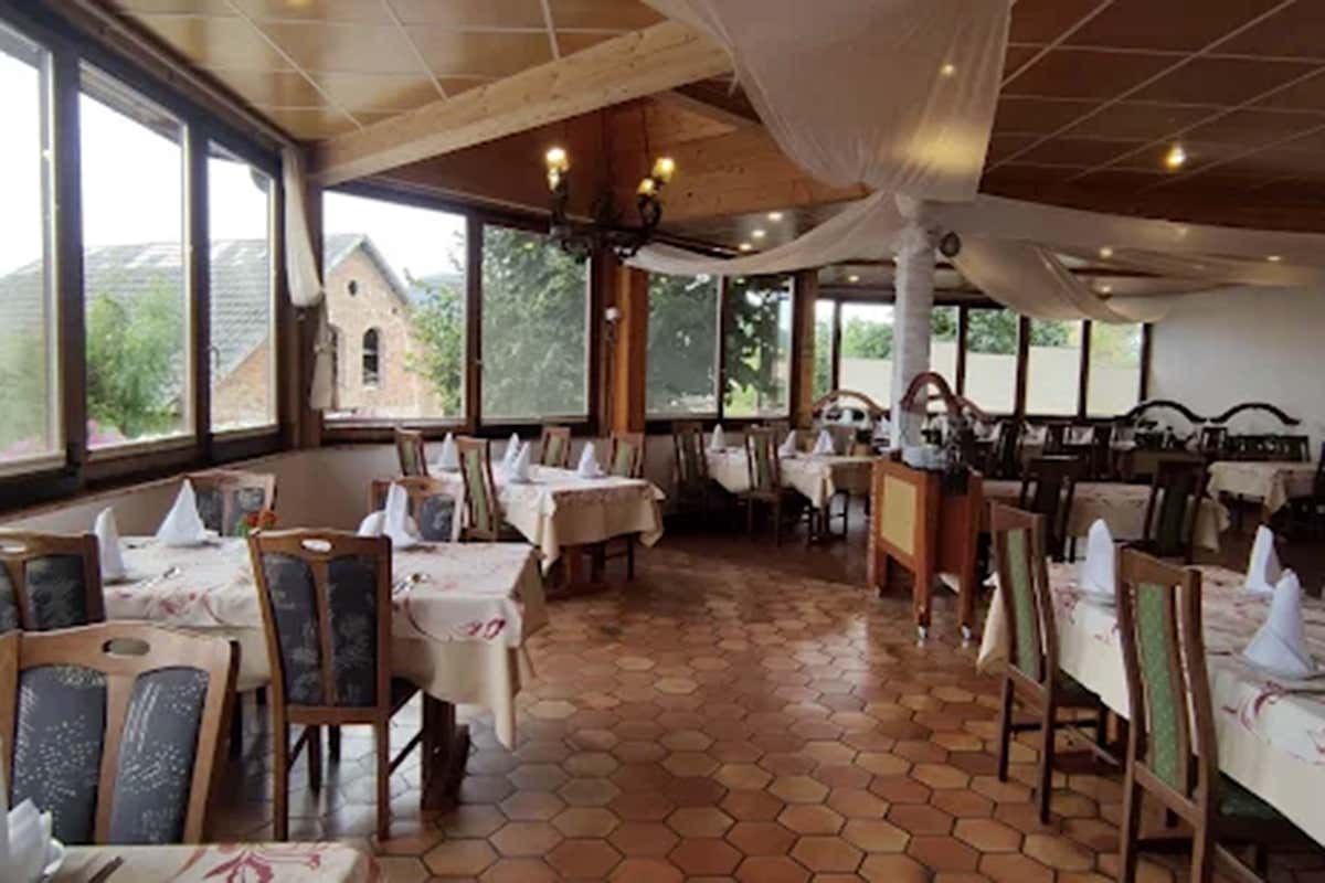 La sala interna di Gostilna pri Boštjanu