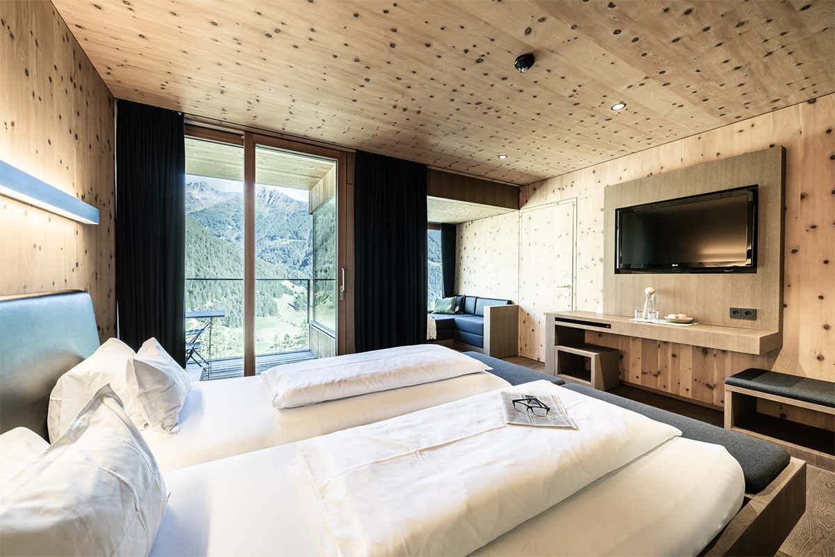 Tutto ruota attorno al relax Una sommelier del sonno per godersi una vacanza al Gradonna Mountain resort