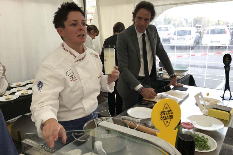 (Grana Padano Dop tra salute e Cucina Probst e Baracchi ne svelano le qualit&agrave;)