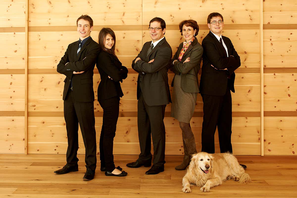 La famiglia Perathoner: Alexander, Anna, Raphael, Carmen e Marco Al Granbaita fra benessere e alta cucina, puntando alla 6&ordf; stella