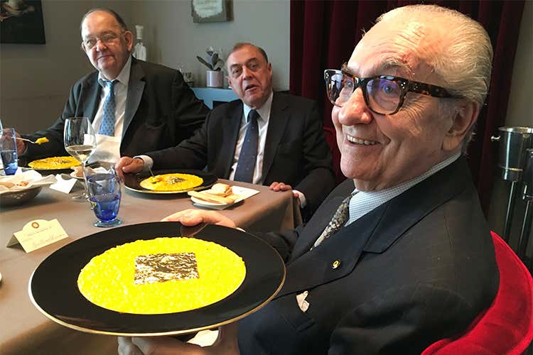 Gualtiero Marchesi - Grand Prix de la Cuisine a Enrico Crippa Alberto Santini &egrave; il Miglior sommelier