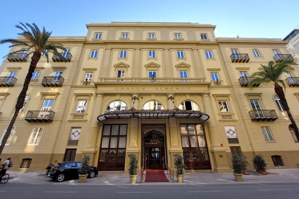 Il Grand Hotel et Des Palmes di Palermo passa alla catena Mangia's