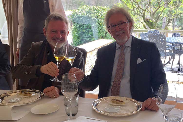 Alberto Lupini e Beppe Bertagnolli (Grappa, prodotto italiano da valorizzare Più comunicazione per un futuro migliore) Alberto Lupini e Beppe Bertagnolli (Grappa, prodotto italiano da valorizzare Più comunicazione per un futuro migliore)