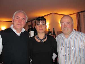 Da sinistra: Graziano Prà, Isabella Perego e Bruno Federico
