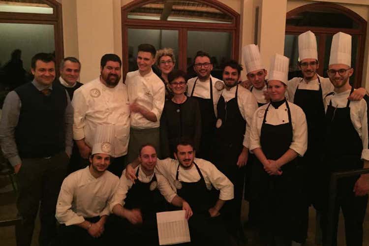 Griffa e Vaccaro cena a quattro mani Marco Sacco benedice il loro talento Griffa e Vaccaro cena a quattro mani Marco Sacco benedice il loro talento
