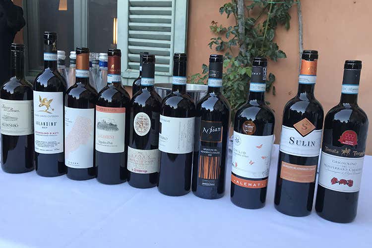 Alcune etichette (Il Grignolino da invecchiamento torna con i vignaioli di Monferace)