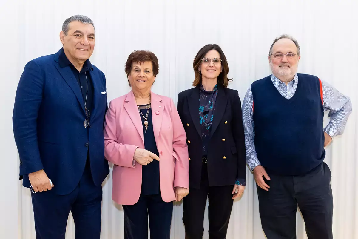 Claudio Ceroni, Romana Tamburini, Elena Bacchini, Paolo Marchi Scrigni: da Surgital la pasta fresca ufficiale di Identit&agrave; Golose