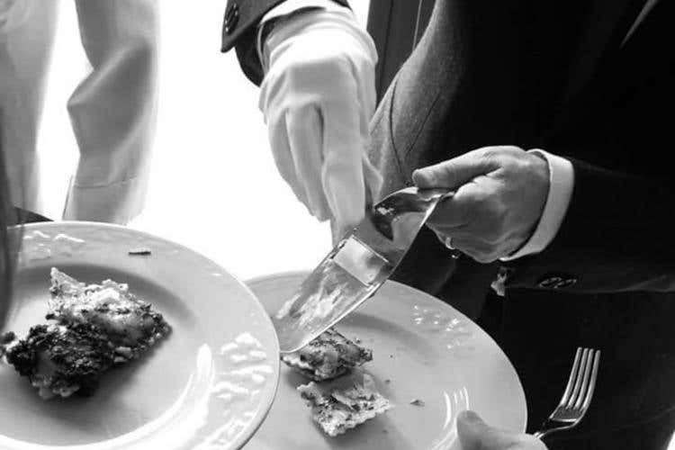 Giuseppe Cristini in ''guanti bianchi'' Pesce e tartufo &egrave; la grande novit&agrave; dell'estate