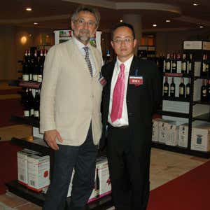 Guerrino Saviotti e Tim Mai Zhiqian