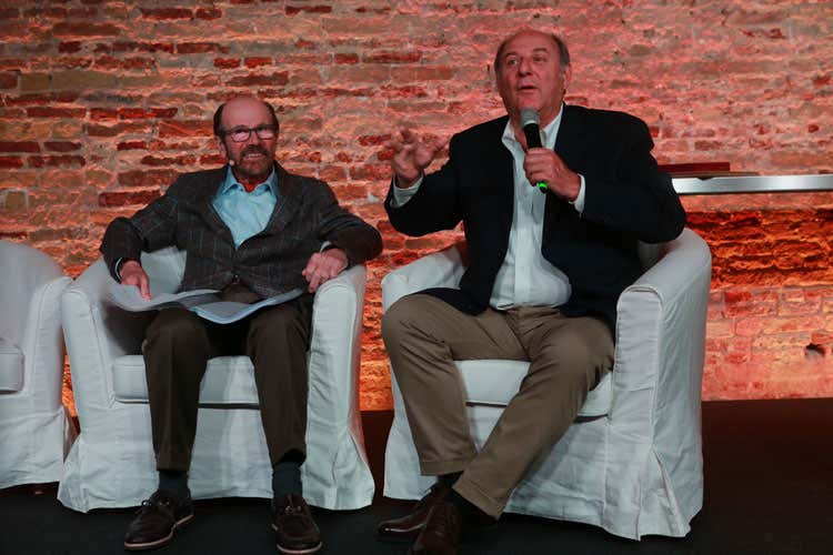 Marcello Coronini e Gerry Scotti - Gusto in Scena, alla 9&ordf; edizione in 4mila Protagonista la cucina del senza