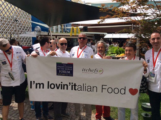 I cuochi Gvci “occupano” McDonald's 
Civile protesta in nome del cibo italiano