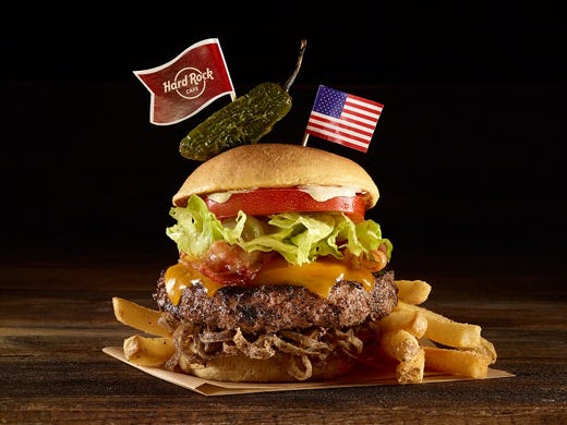 World Burger Tour Hard Rock Cafe