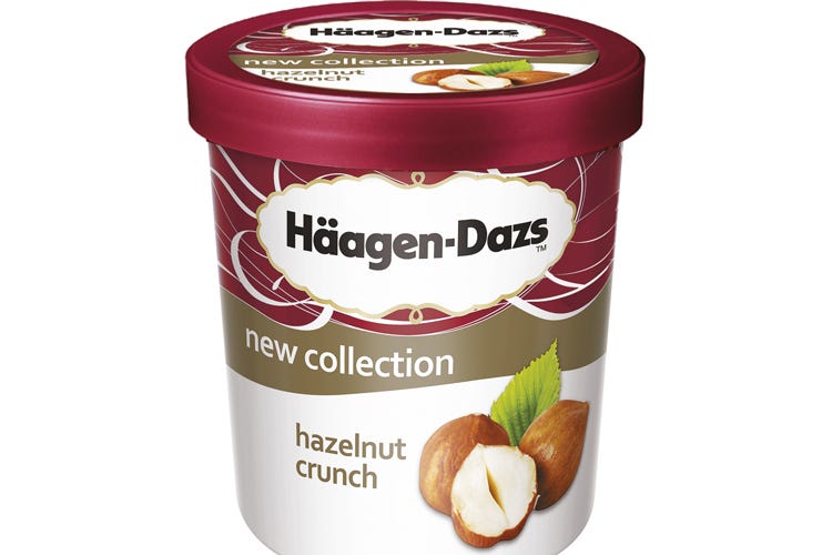 Häagen-Dazs, ecco il gelato alla nocciola Gustoso, artigianale e in stile gourmand