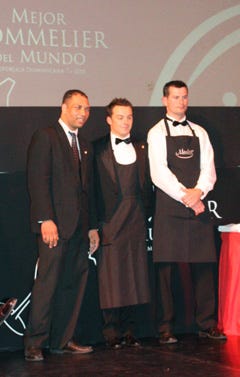 Da sinistra: Héctor Garcìa, Luca Gardini e Milan Krejčì