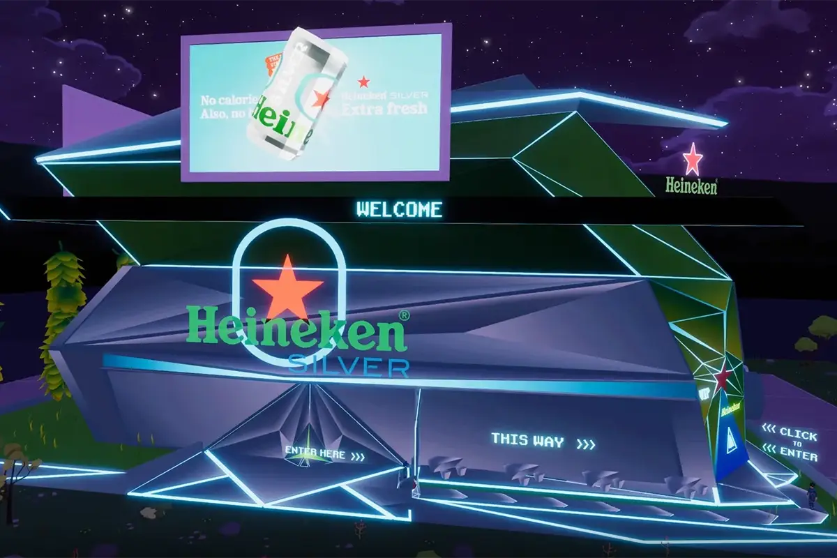Il lancio del metaverso di Heineken Silver Heineken, la nuova birra Silver si &ldquo;degusta&rdquo; anche nel metaverso