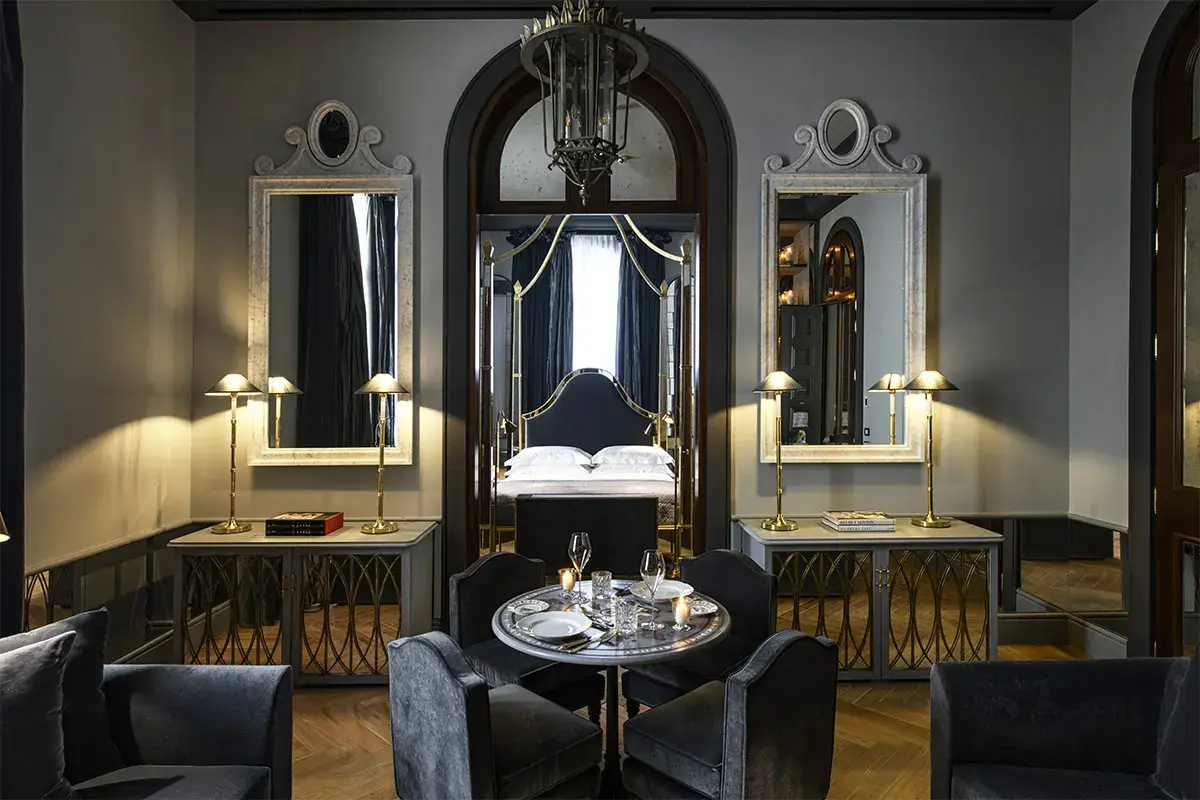 La nuova presidential suite dell'Helvetia &amp; Bristol di Firenze