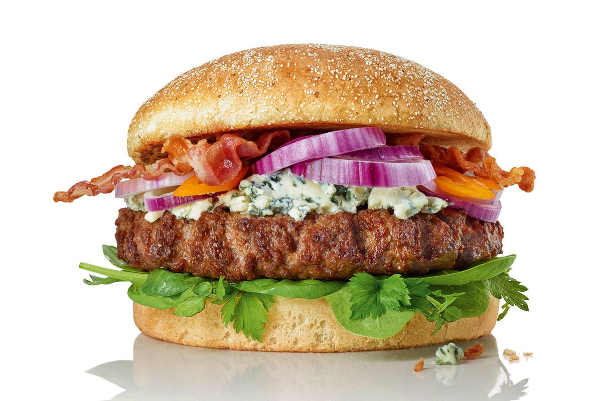 Homestyle Burger Carne e hamburger di qualità Grigliate gustose firmate Salomon