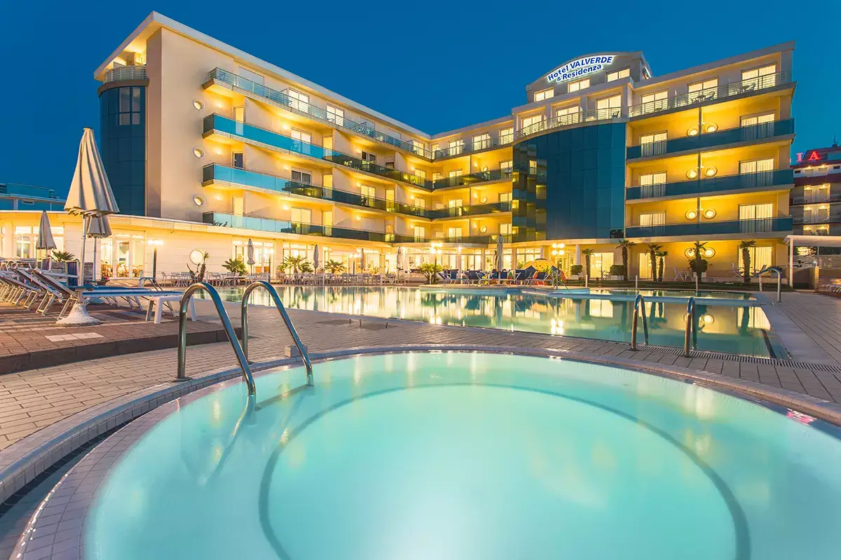 L&rsquo;Hotel Valverde, una delle quattro strutture dei Ricci Hotels Pasqua da a(mare)? All&rsquo;Hotel Valverde di Cesenatico