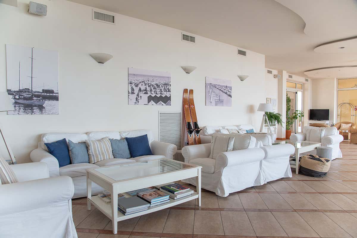 La Hall. Foto di Francesca Bocchia Pasqua da a(mare)? All’Hotel Valverde di Cesenatico