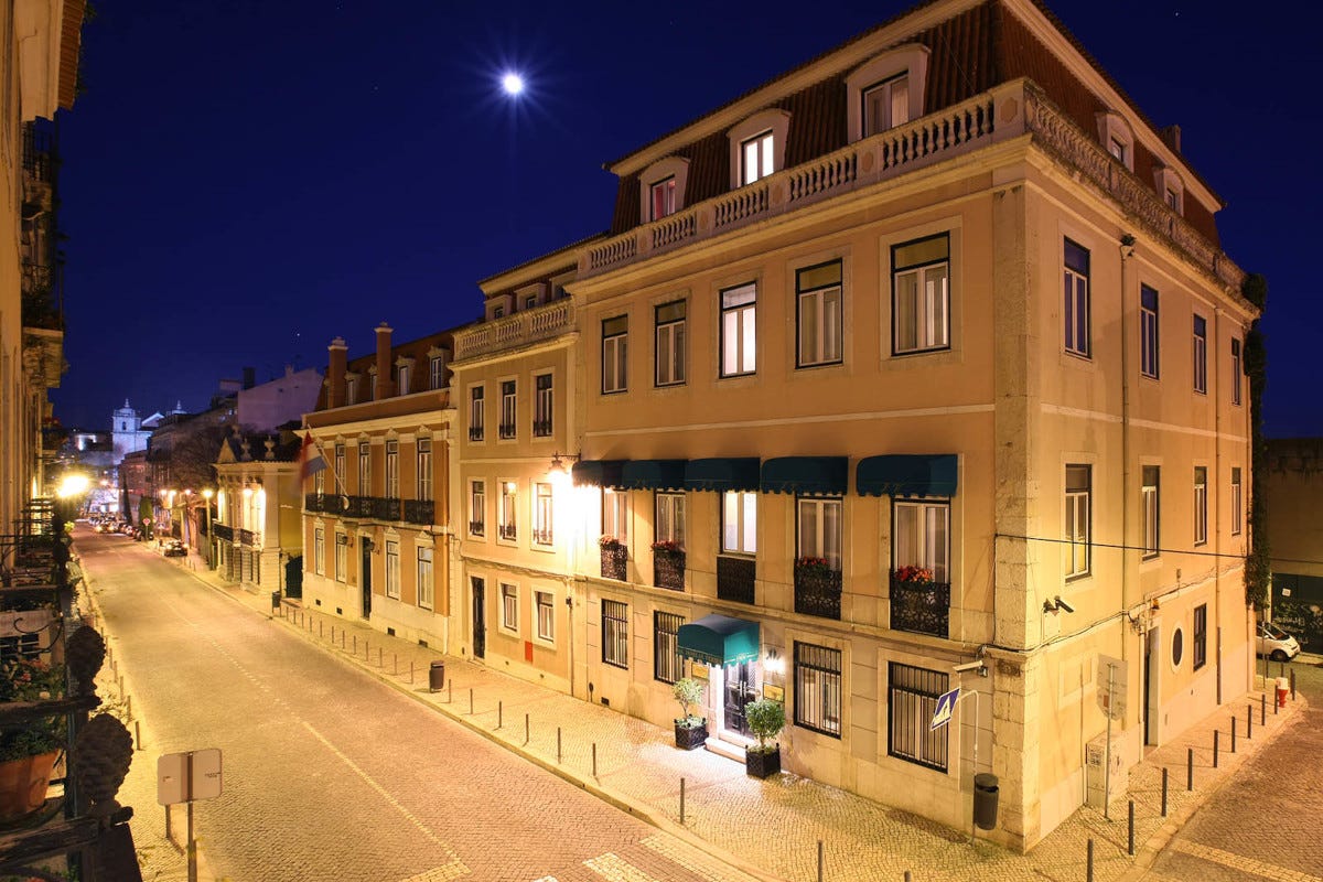 L'Hotel Janelas Verdes (foto sito Heritage Hotels) Viaggio a Lisbona con tutta la famiglia soggiornando negli Heritage hotels