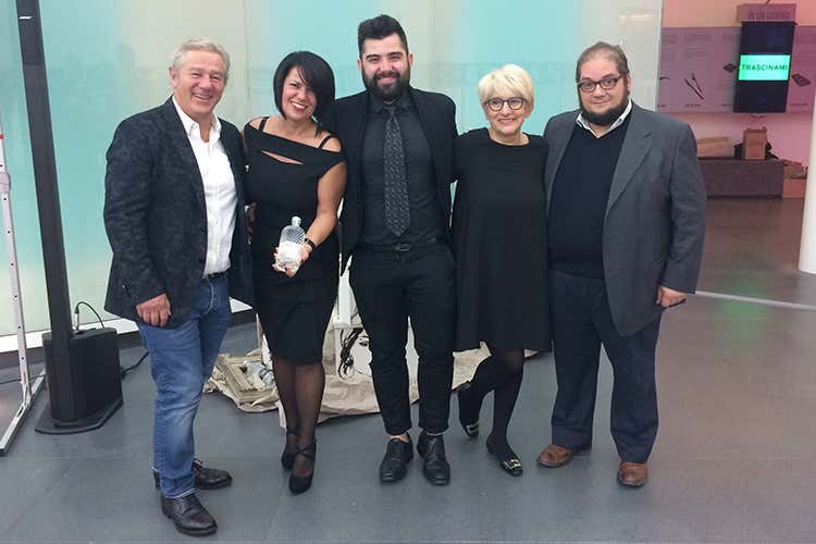 Florian Rabanser, Alessia Grola (ceo di 5-Hats), Fabio Di Pietro (F&B di 5-Hats), Manuela Piccoli (interior designer), Antonio Amodio (I Maestri raccontano... Incontri di saperi)