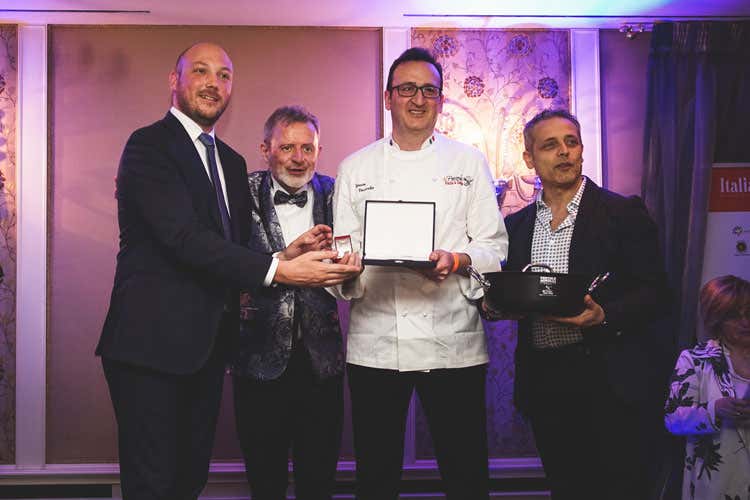 Dario Violi, Alberto Lupini, Rocco Pozzulo e Maurizio Di Dio (I Personaggi dell’anno fanno squadra Tessera Fic a Bombana, Féolde e Cerea)