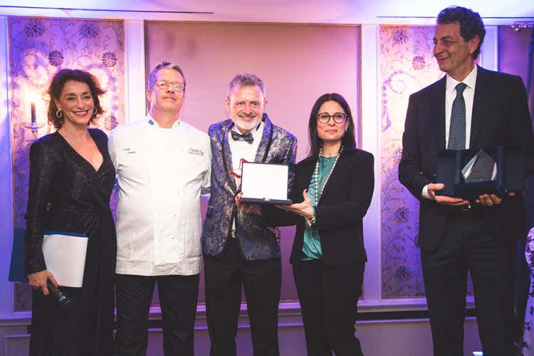 Annamaria Tossani, Ernst Knam, Alberto Lupini, Viviana Beccalossi e Nicola Cesare Baldrighi (I Personaggi dell’anno fanno squadra Tessera Fic a Bombana, Féolde e Cerea)