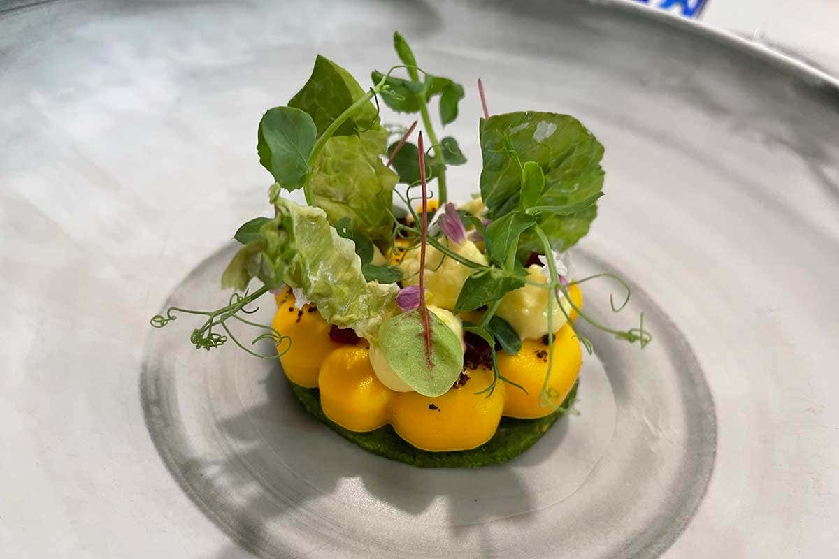 Dessert alle verdure Scoprire l’alta cucina attraverso la verdura grazie a Peter Brunel
